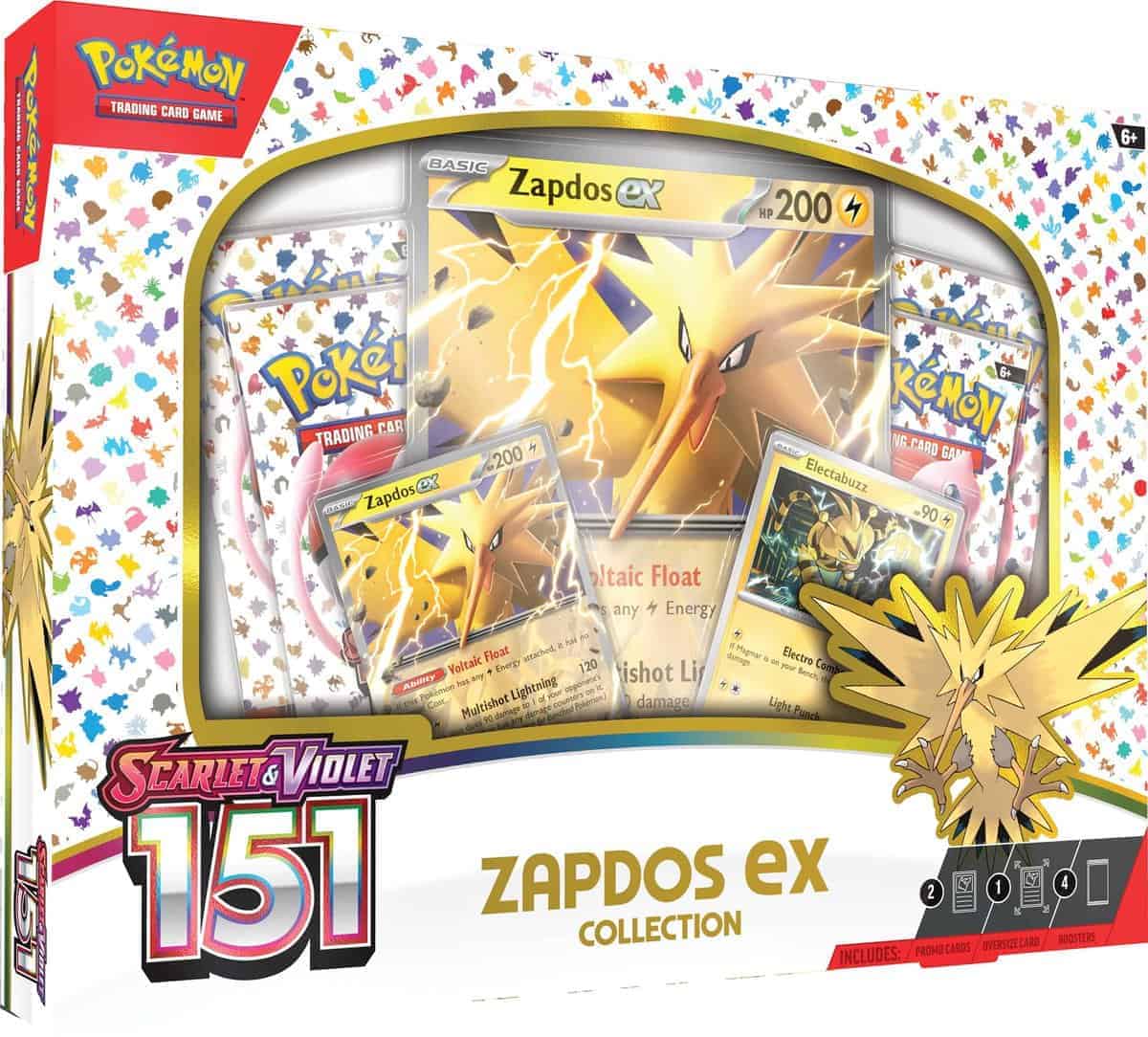 Pokemon TCG Scarlet & Violet 3.5 Caja de Pokemon 151 Zapdos