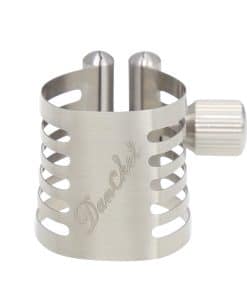 Abrazadera de Acero Inoxidable para Saxofón Soprano -