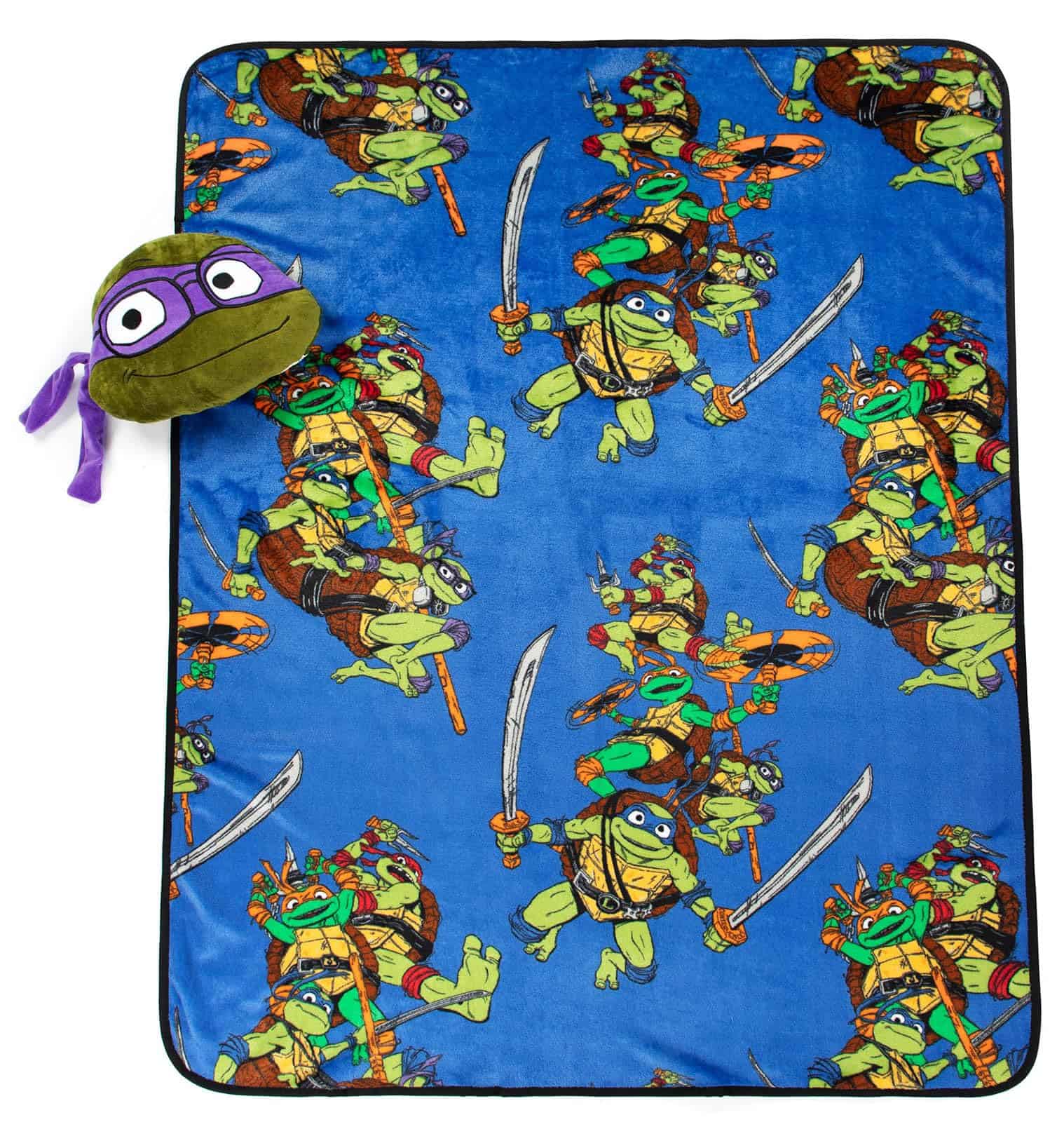 Jay Franco Nickelodeon Teenage Mutant Ninja -Morado - Donate - Imagen 3
