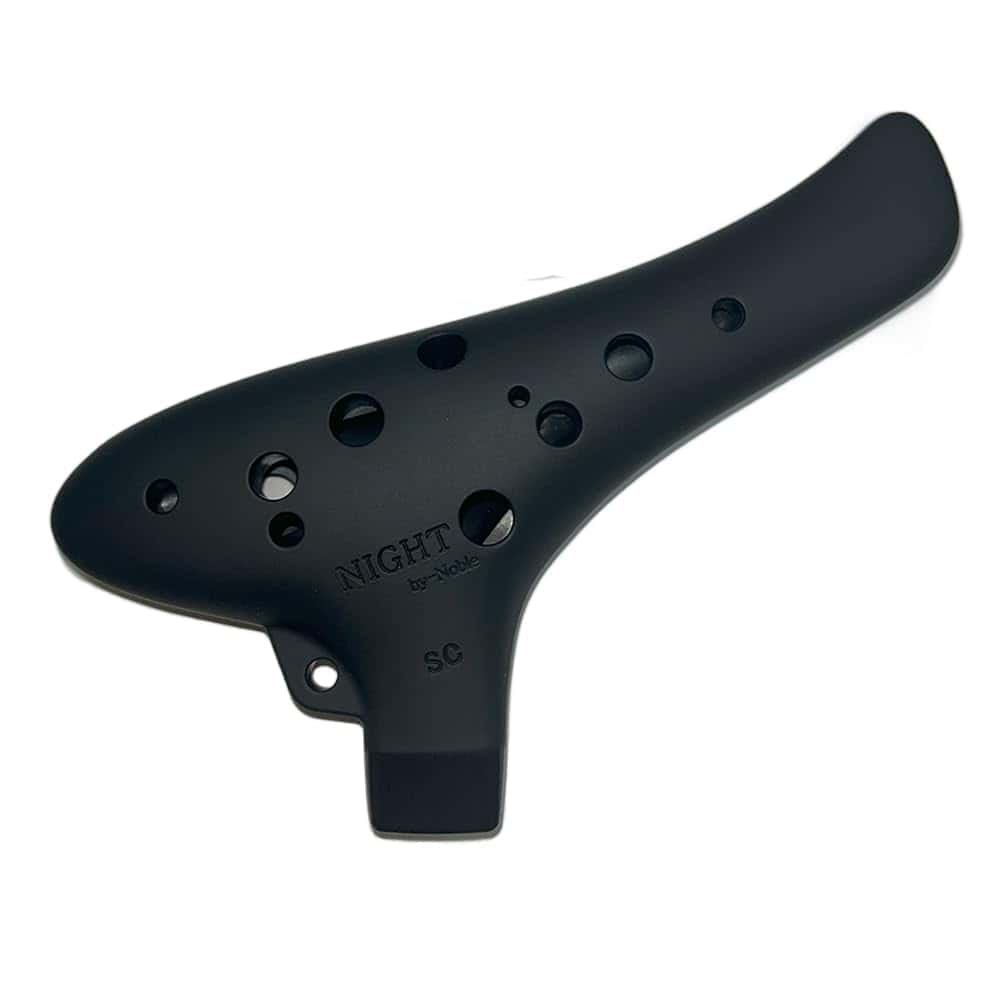 Ocarina de Plástico Soprano en Do NIGHT by-Noble (Negro)