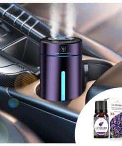 Difusor de Aromaterapia para Automóvil Recargable Atomizado
