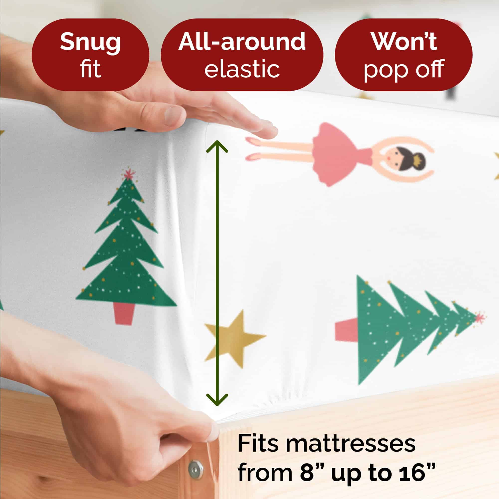 Juego de sábanas de franela de Navidad - Sábanas de franela - Imagen 7