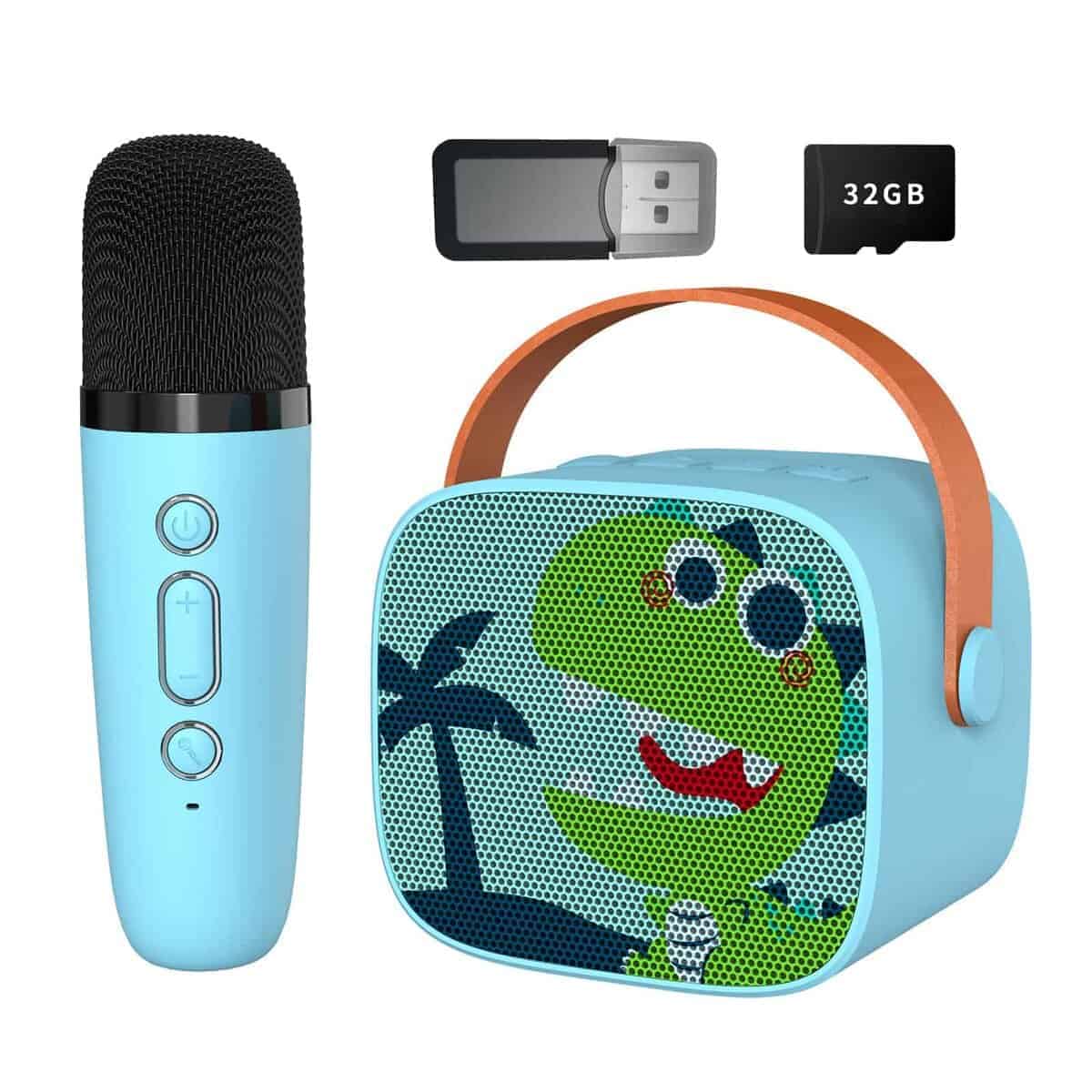 Máquina de Karaoke Mini Snowall para Niños, Altavoz
