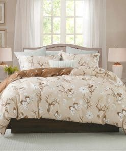 Juego de Funda Nórdica Floral King Size - Juego de Ropa de