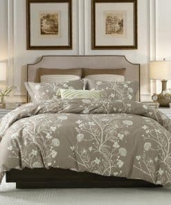 EWlinens Funda nórdica floral tamaño Queen, Funda de cama