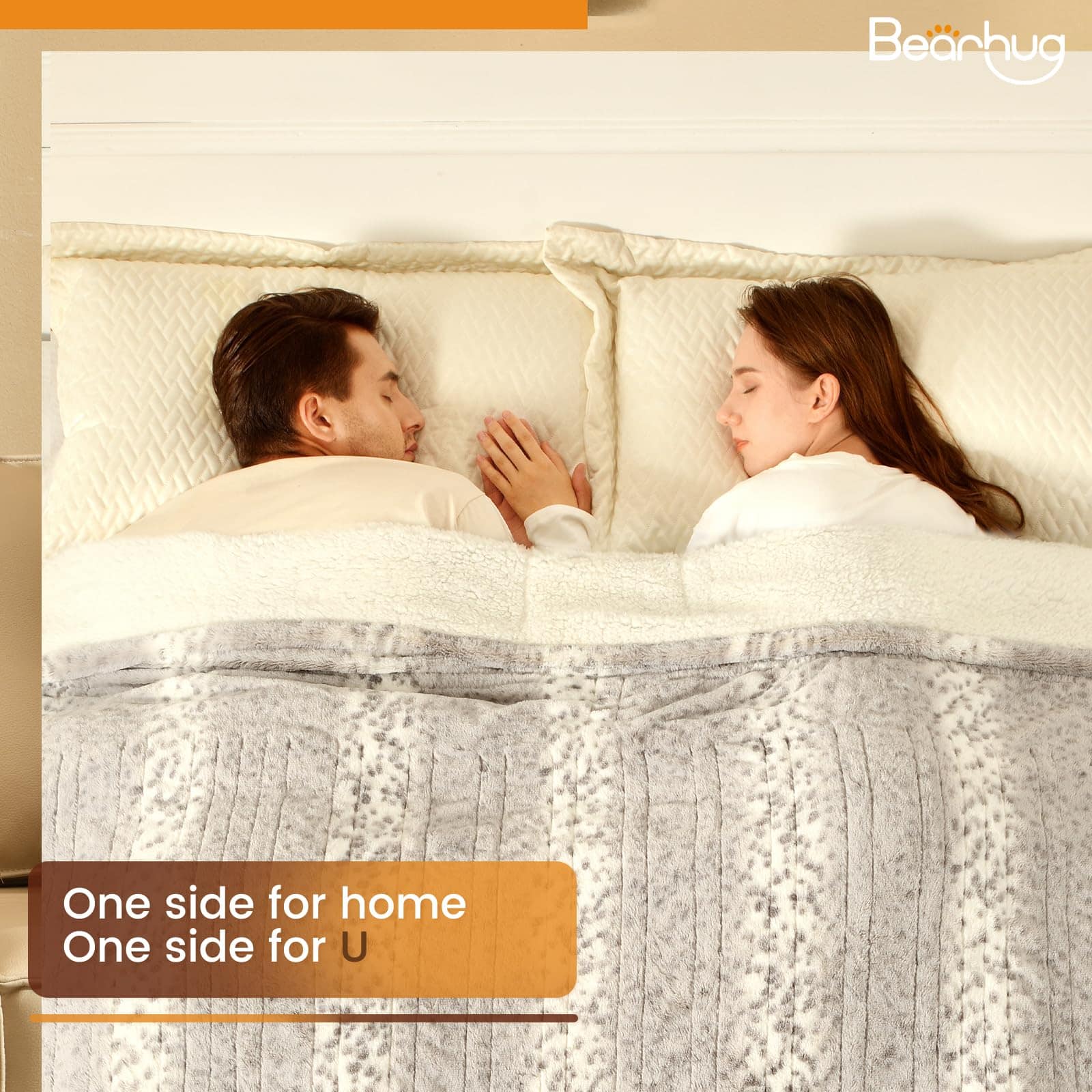 Manta Eléctrica Bearhug Tamaño Completo 77"x 84" Calentador - Imagen 4