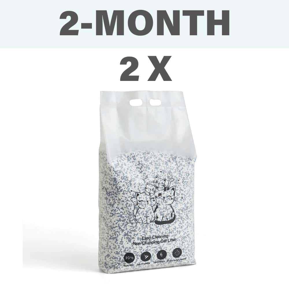 Arena para gatos Premium Peterest, 99.9% sin polvo, mezcla - Imagen 4