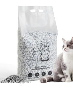 Arena para gatos Premium Peterest, 99.9% sin polvo, mezcla