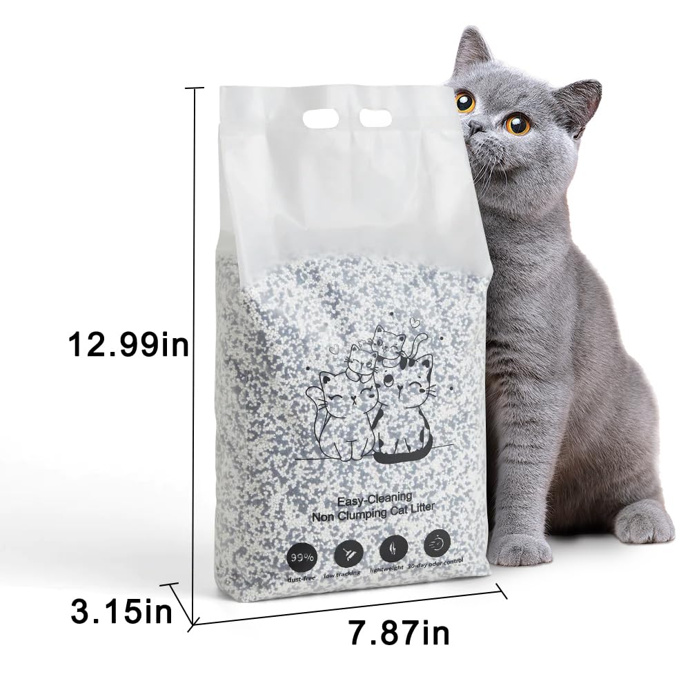 Arena para gatos Premium Peterest, 99.9% sin polvo, mezcla - Imagen 9