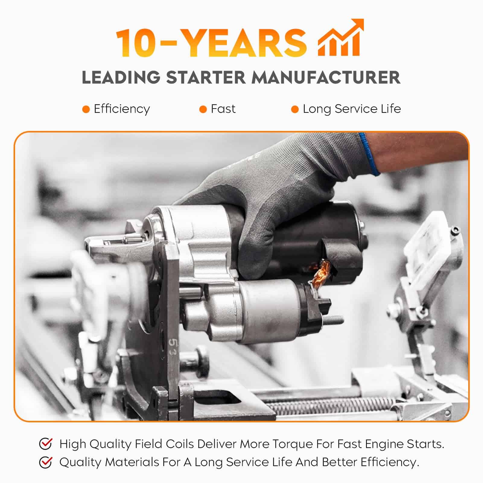 Arrancador para Infiniti I30 2000-2001 3L, I35 2002-2004 - Imagen 7