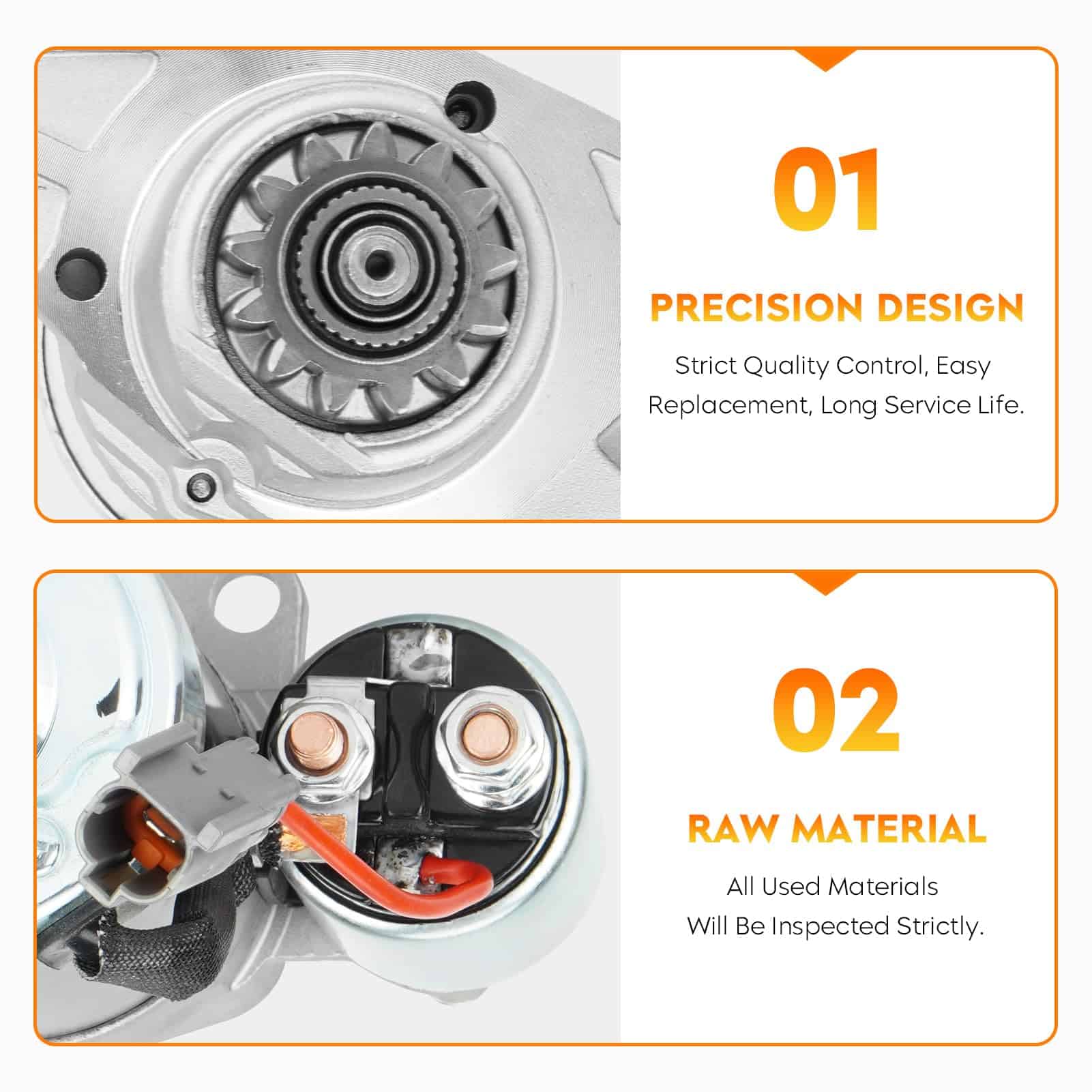 Arrancador para Mercury Villager 1993-2002, Nissan Maxima - Imagen 6