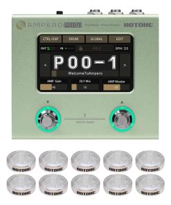 Procesador de Efectos Multifunción para Guitarra Bajo