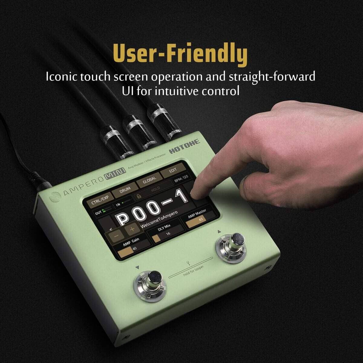 Ampero Mini MP-50 Modelo de Amplificador de Guitarra Bajo - Imagen 6