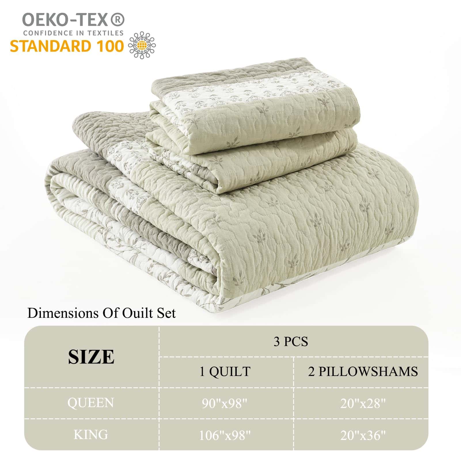 Edredón de Hojas Tamaño King DDUOXIN - Edredón King de - Imagen 4