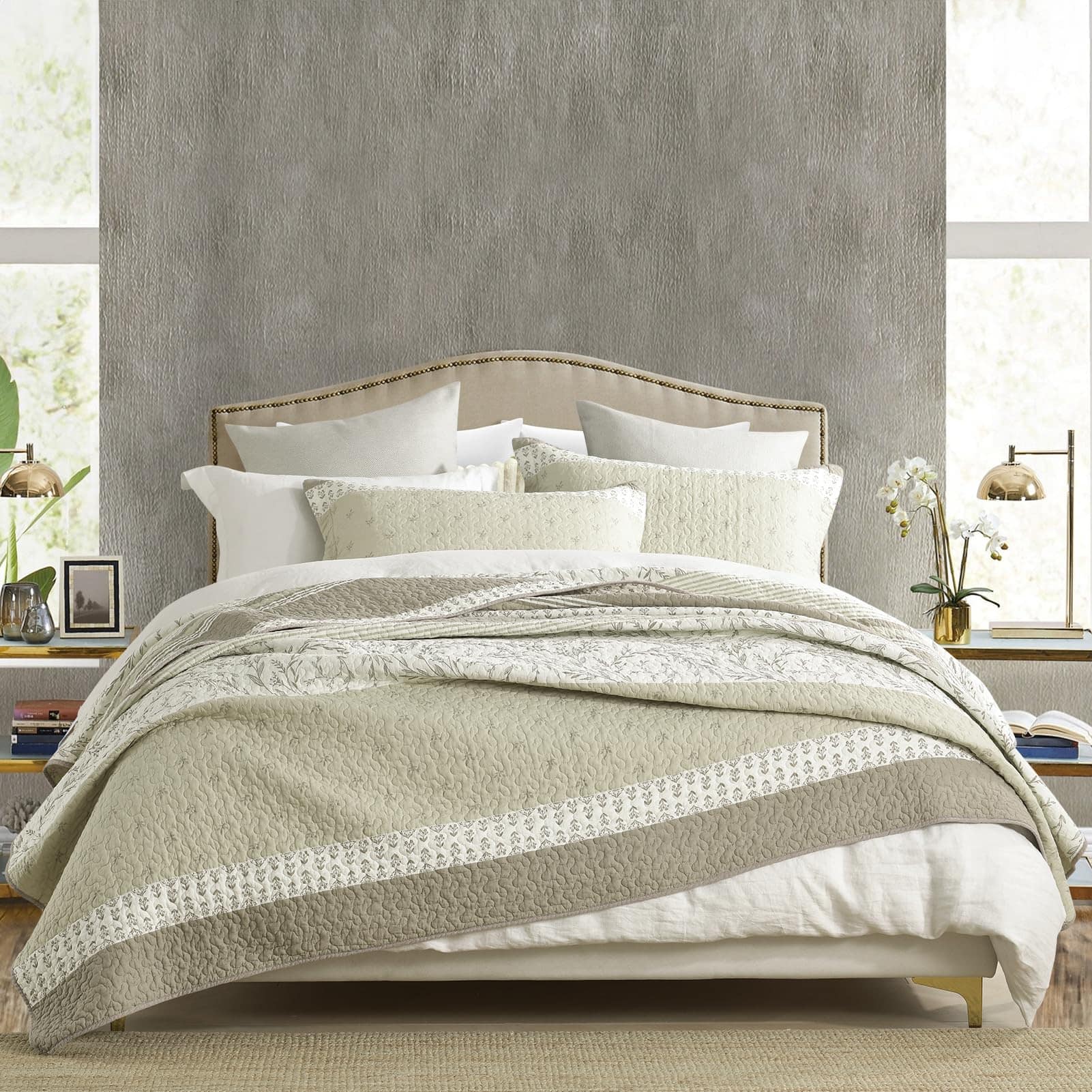 Edredón de Hojas Tamaño King DDUOXIN - Edredón King de