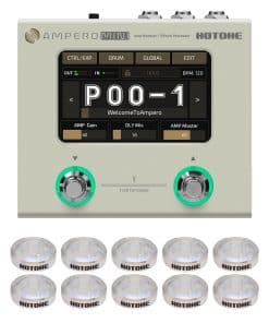 Procesador de Efectos Multi Guitarra Bajo Amp Modelado