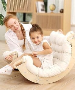 Arco de Escalada Montessori 2 en 1 para Niños, Arco de