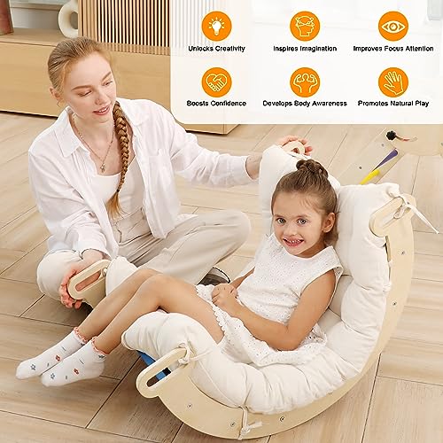 Arco de Escalada Montessori 2 en 1 para Niños, Arco de - Imagen 4