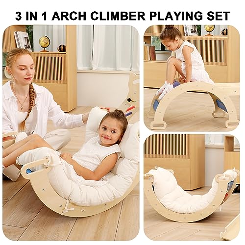 Arco de Escalada Montessori 2 en 1 para Niños, Arco de - Imagen 6