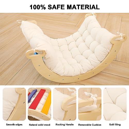 Arco de Escalada Montessori 2 en 1 para Niños, Arco de - Imagen 5