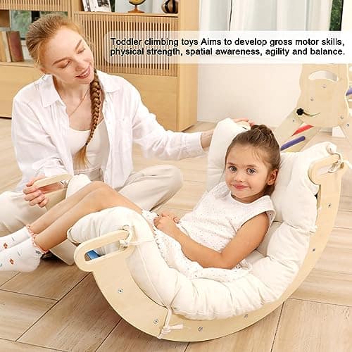Arco de Escalada Montessori 2 en 1 para Niños, Arco de - Imagen 7