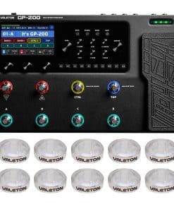 Pedal Procesador de Efectos Multiples VALETON con Pedal de