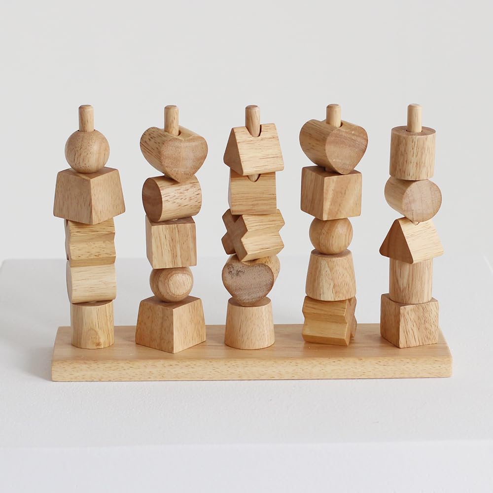 Juego de Ensamblaje de Bloques de Madera MANMUL Sangjeom - Imagen 4