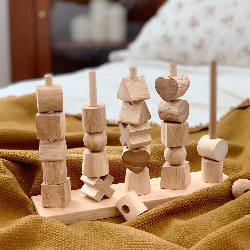 Juego de Ensamblaje de Bloques de Madera MANMUL Sangjeom - Imagen 3