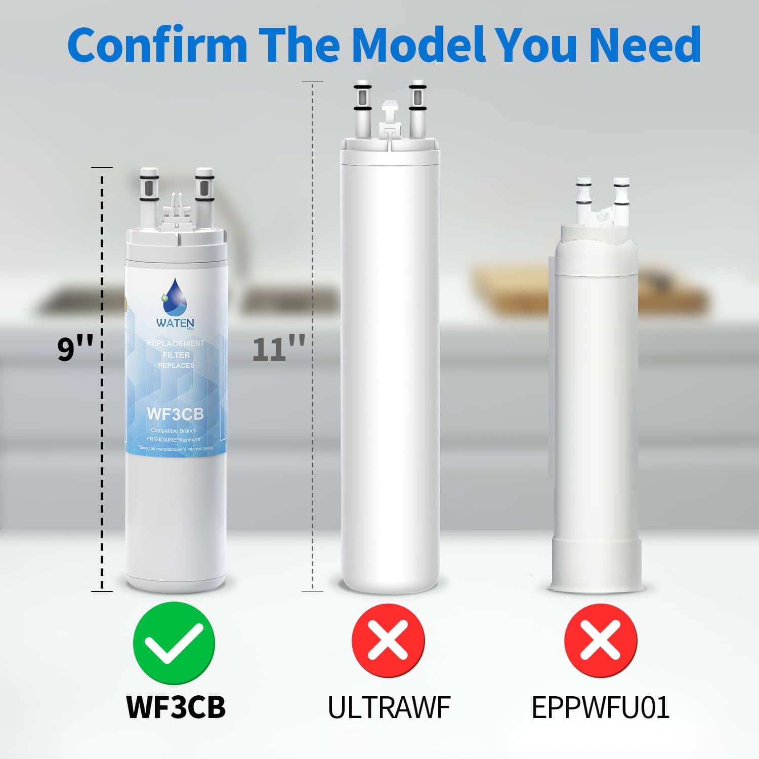 Sustituto para Frigidaire WF3CB, Pure Source 3, WF425, - Imagen 3