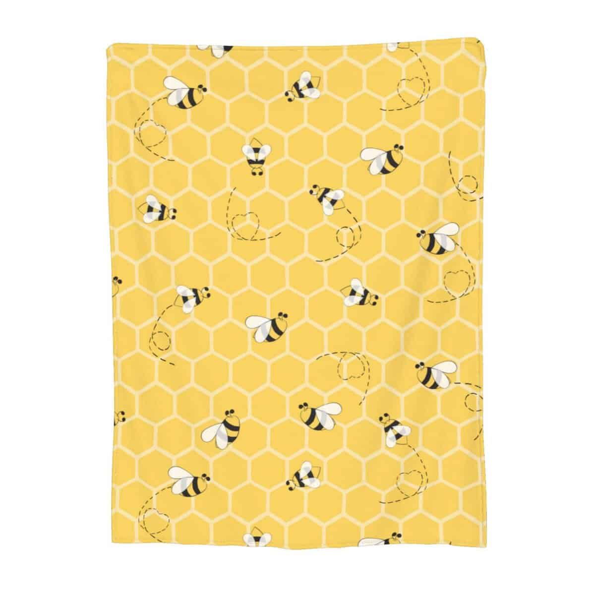 Manta ILEABEC para Lanzar Abejas Suave Manta de Viaje Manta - Imagen 4