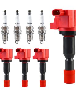 Conjunto de 4 bobinas de encendido UF581 y bujías de iridio