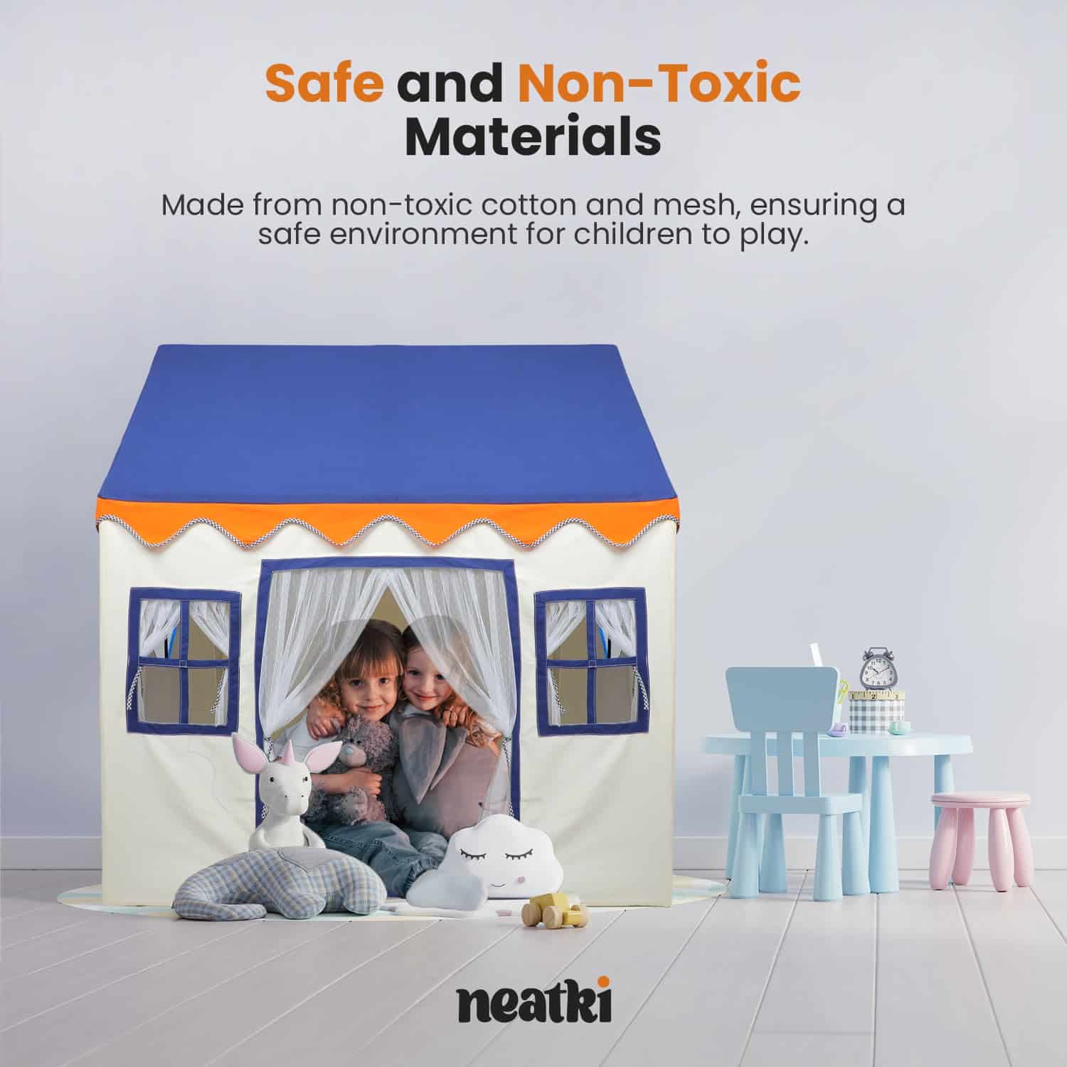 Casa de Juegos para Niños Neatki - Tienda Grande para - Imagen 3