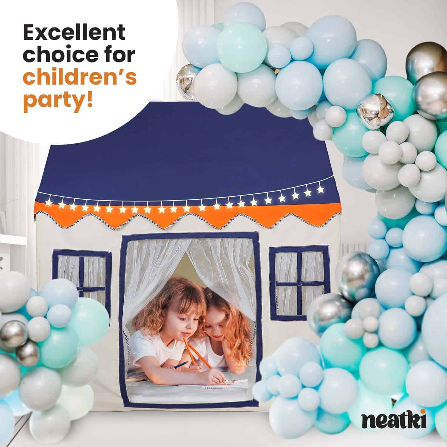 Casa de Juegos para Niños Neatki - Tienda Grande para - Imagen 5