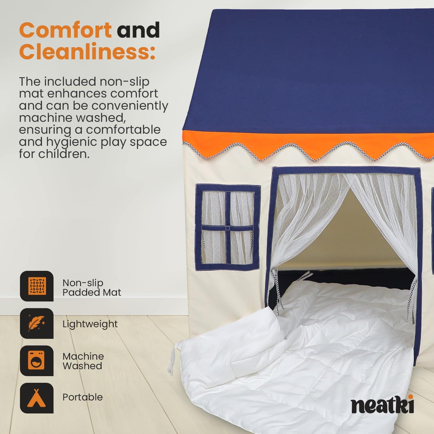 Casa de Juegos para Niños Neatki - Tienda Grande para - Imagen 4