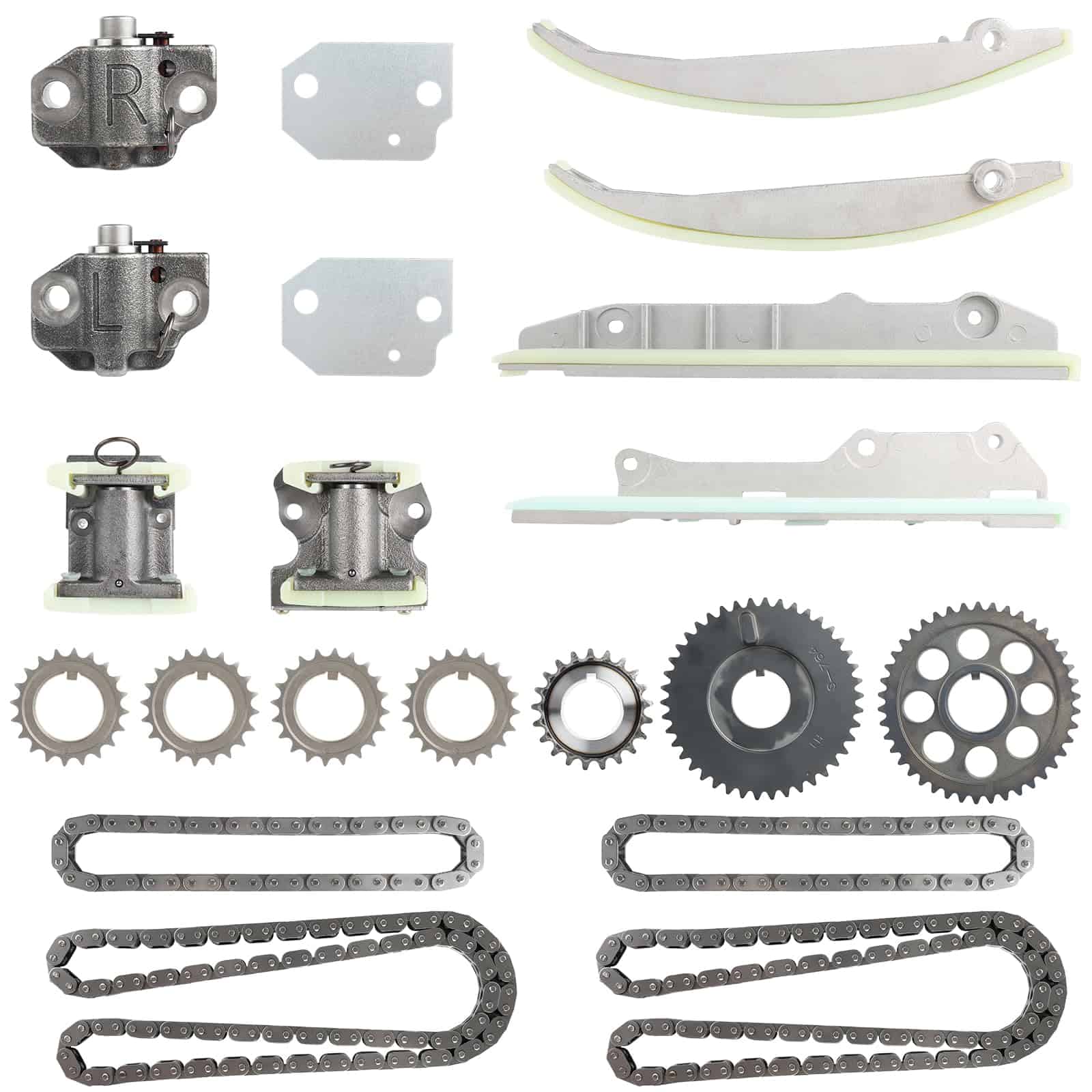 Kit de Cadena de Tiempo del Motor PUENGSI, Kit de Cadena de