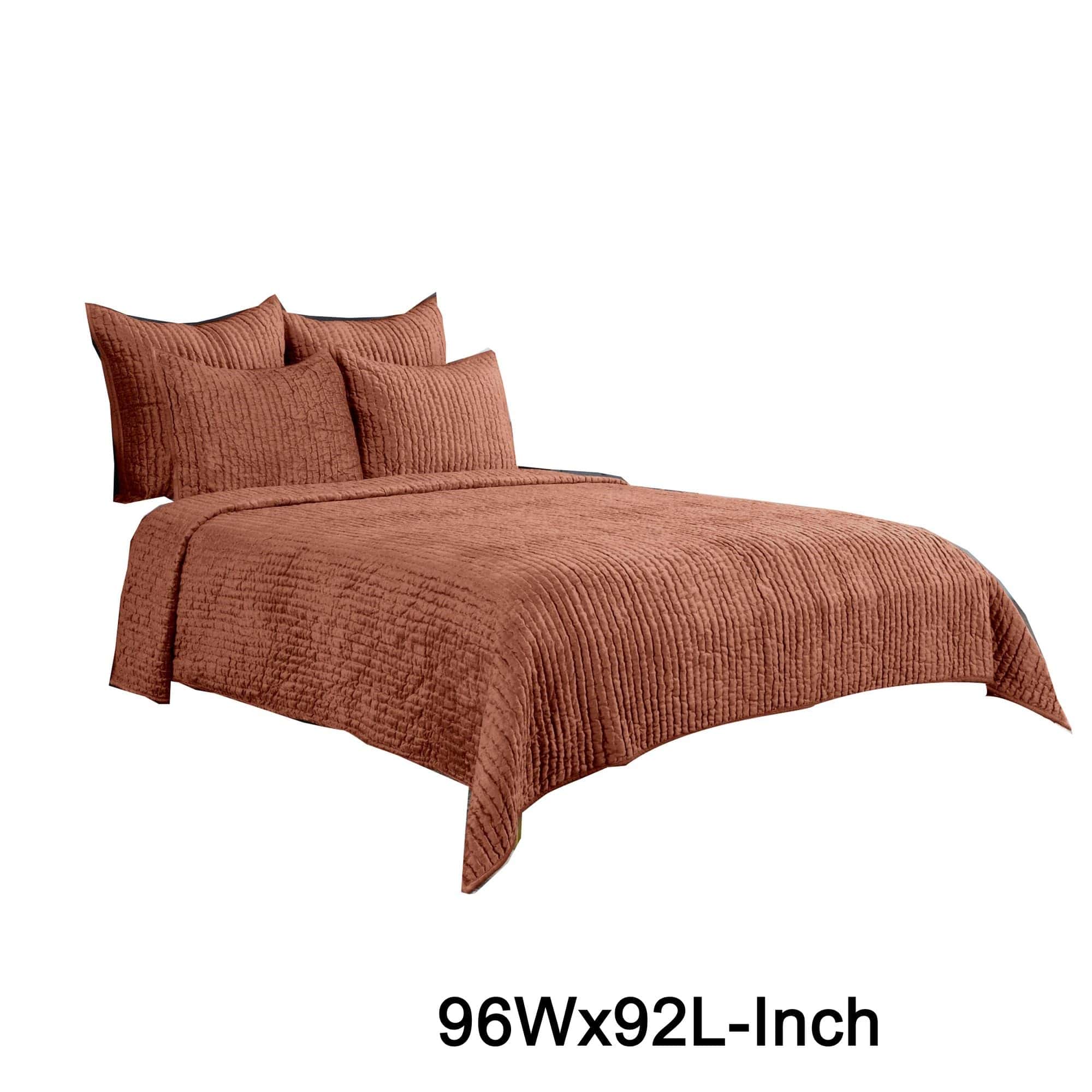 Colcha de Terciopelo de Rayón Queen 96 x 92 Hecha a Mano - Imagen 6