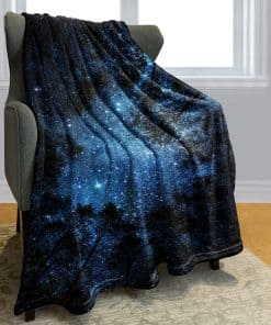 Manta de Franela Suave y Acogedora para Sofá, Bosque de