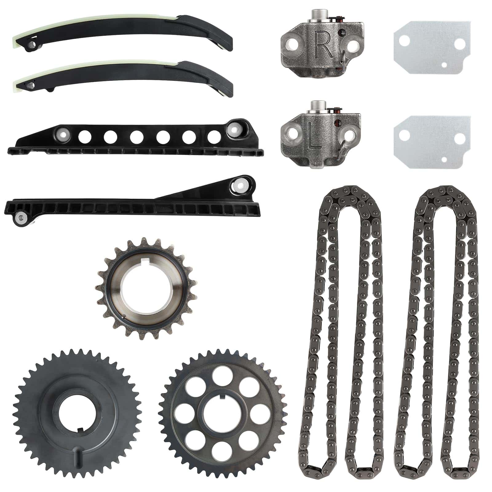 Kit de Cadena de Tiempo PUENGSI con Tensor Guía Piñón