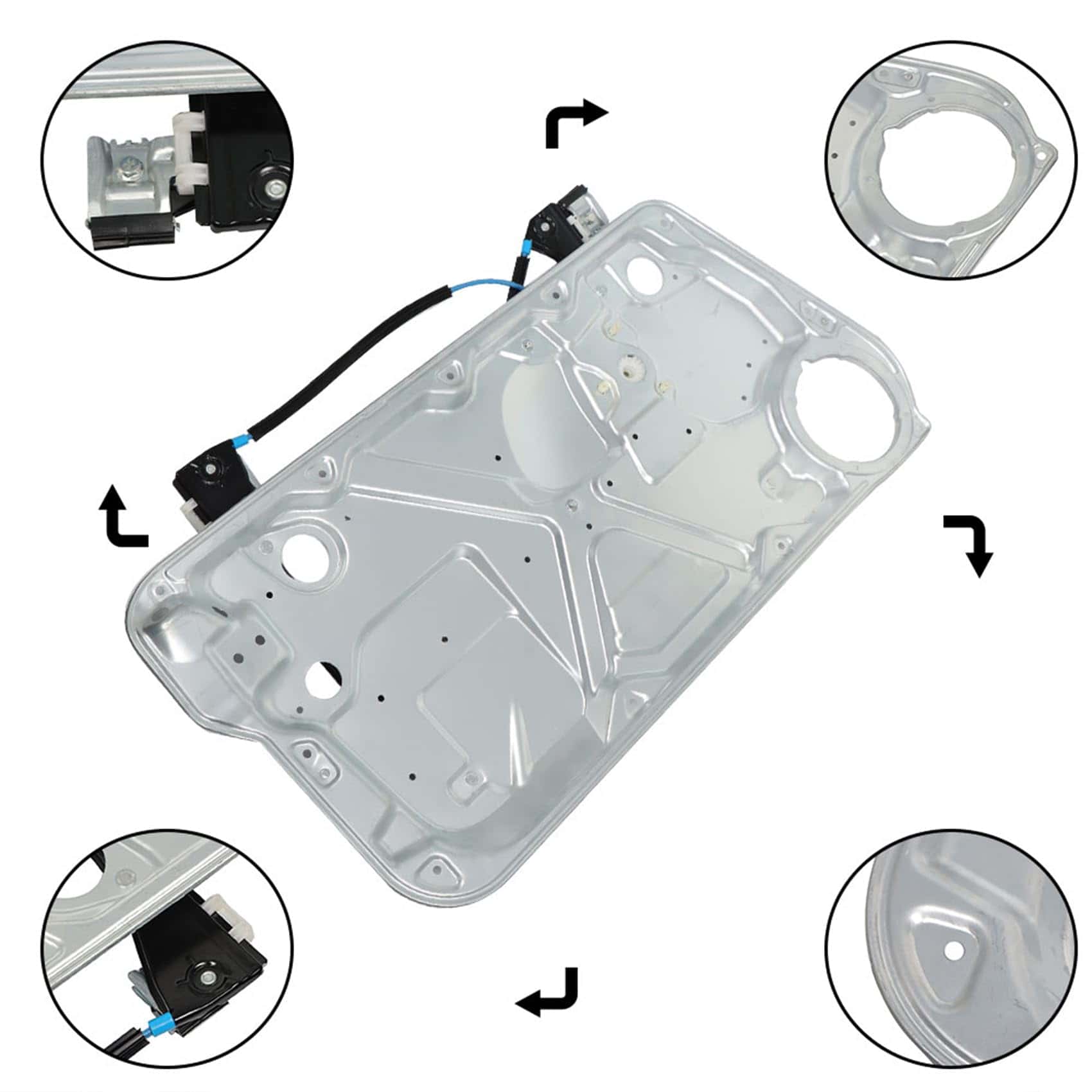 Regulador de Ventana Delantero Izquierdo Lado del Conductor - Imagen 8