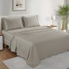 Juego de Sábanas de Algodón Orgánico 100%, Tamaño Queen, 4