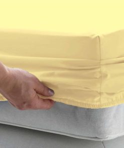 Sábana Ajustable de Lujo 100% Algodón Puro Tamaño King Gris