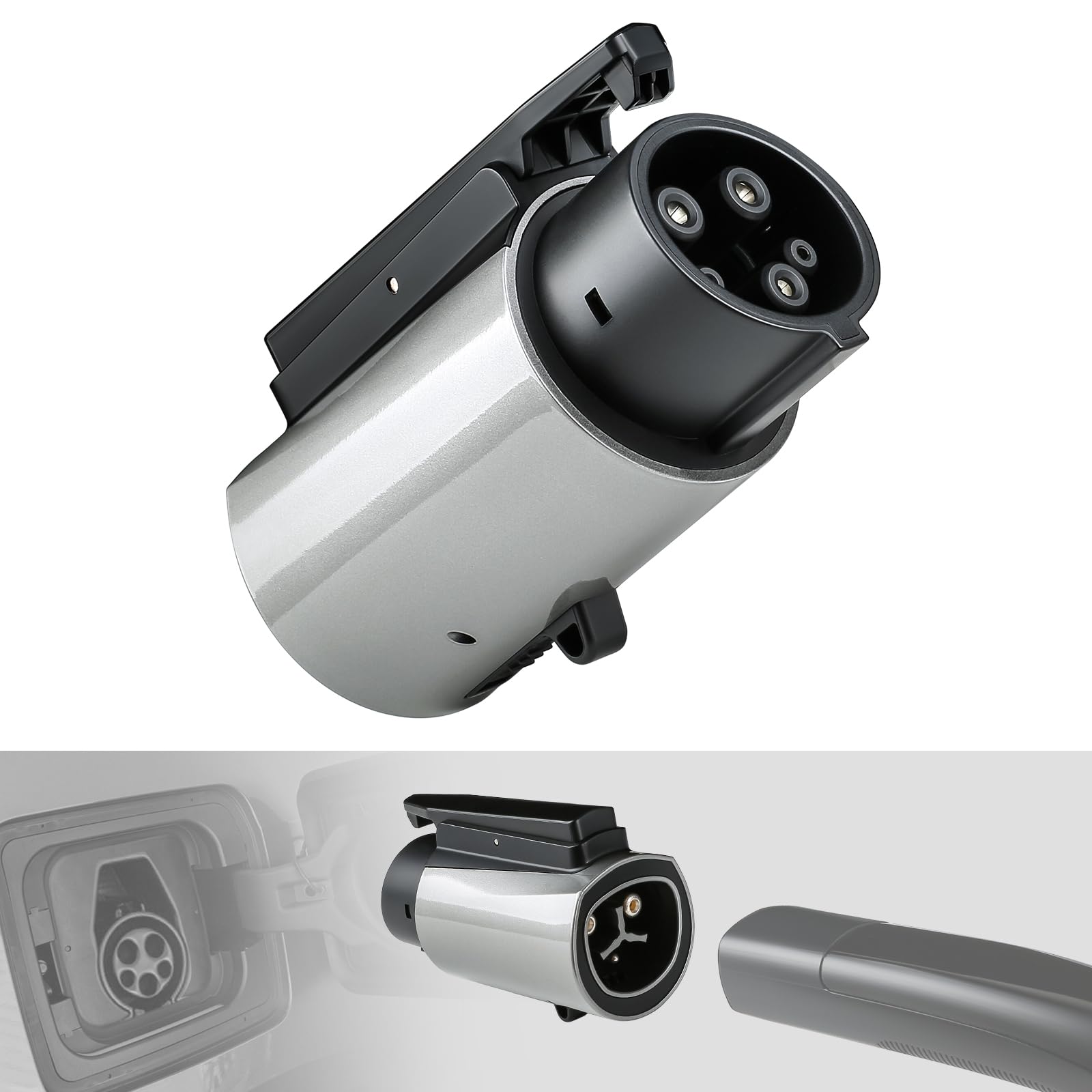 Adaptador de Cargador de EV DASANRAO Compatible con Tesla a