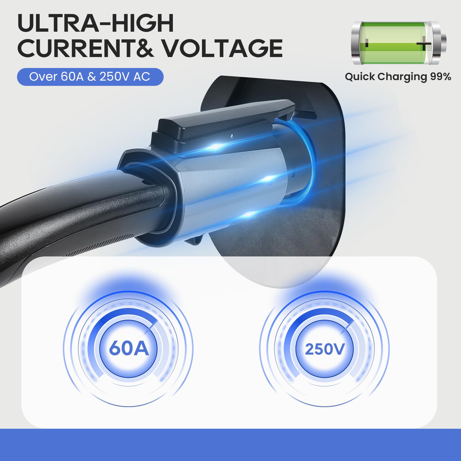 Adaptador de Cargador de EV DASANRAO Compatible con Tesla a - Imagen 5