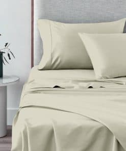 Juego de sábanas de algodón Puro Pizuna tamaño California