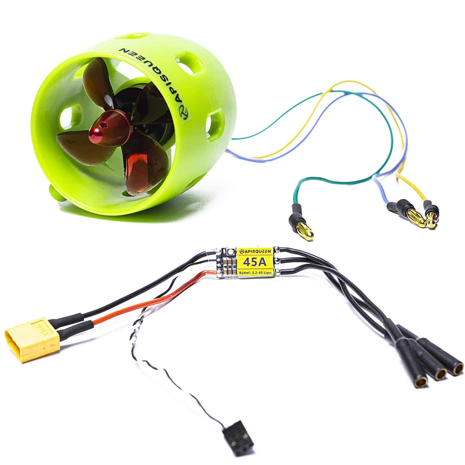 ApisQueen U01 Propulsor Subacuático con ESC Bidireccional