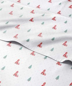 Juego de sábanas navideñas Cal King Peaceful Holiday - Set