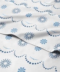 Juego de sábanas Snowburst para cama King Cal - Patrón