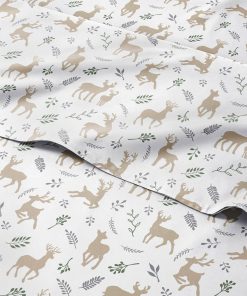 Juego de Sábanas Completo de Reno Navideño - Juego de Ropa