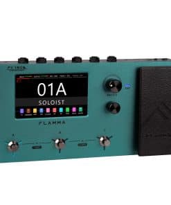 Pedal de guitarra eléctrica con procesador de efectos