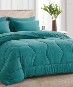 Juego de cama Chezmoi Collection Piper King 7 Piezas con
